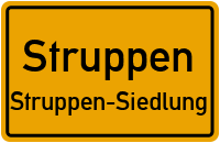 Siedlungsring in StruppenStruppen-Siedlung