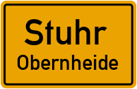Heidestraße in StuhrObernheide