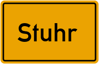 City Sign Stuhr