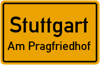 Boulevard in StuttgartAm Pragfriedhof