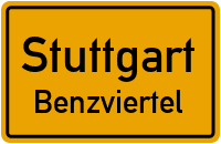 Karl Benz Straße in StuttgartBenzviertel