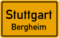 Straßenverzeichnis Stuttgart Bergheim