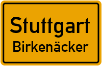 Pragsattel in StuttgartBirkenäcker