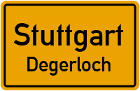 Straßenverzeichnis Stuttgart Degerloch