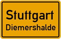 Esslinger Steige in StuttgartDiemershalde