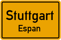 Liegendkrankenzufahrt in StuttgartEspan
