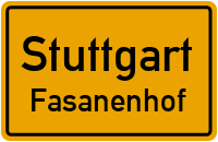 Straßenverzeichnis Stuttgart Fasanenhof