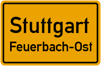 Zufahrt Parkhaus in StuttgartFeuerbach-Ost