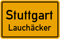 Hopfenstückweg in StuttgartLauchäcker
