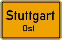 Straßenverzeichnis Stuttgart Ost