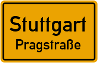 Auffahrt in 70376 Stuttgart (Pragstraße)