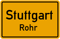 Straßenverzeichnis Stuttgart Rohr