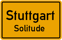 Ludwigsburger Allee in StuttgartSolitude