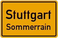 Schmidener Straße in StuttgartSommerrain