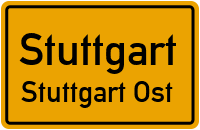 Uferstraße in StuttgartStuttgart Ost