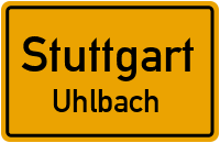 Straßenverzeichnis Stuttgart Uhlbach