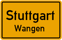 Ulmer Straße in StuttgartWangen