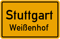 Straßburger Weg in StuttgartWeißenhof