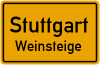 Altenbergstaffel in StuttgartWeinsteige