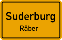 Alte Dorfstraße in SuderburgRäber