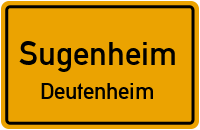 Straßen in Sugenheim Deutenheim