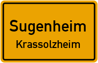 Straßen in Sugenheim Krassolzheim
