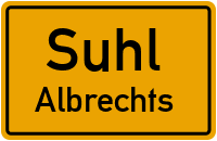 Goldbachstraße in SuhlAlbrechts