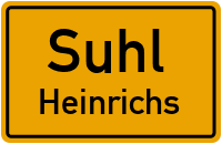 Sibeliusstraße in 98529 Suhl (Heinrichs)
