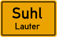 Oberlandstraße in SuhlLauter