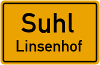 Carl-Orff-Straße in SuhlLinsenhof