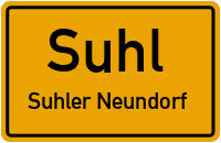 Karl-Mundt-Straße in SuhlSuhler Neundorf