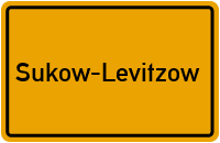 City Sign Sukow-Levitzow