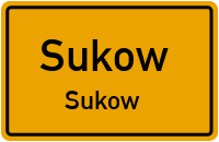 Achterstraße in SukowSukow