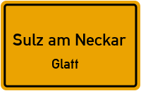 Oberamtstraße in 72172 Sulz am Neckar (Glatt)