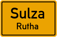 Ruthaer Straße in SulzaRutha