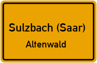 Wiesenstraße in Sulzbach (Saar)Altenwald