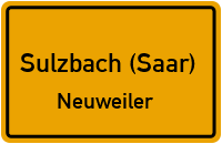 Martin-Luther-Straße in Sulzbach (Saar)Neuweiler