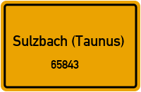 65843 Sulzbach (Taunus)