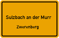 Haselbachmühleweg in Sulzbach an der MurrZwerenberg