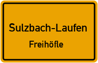 Freihöfle in Sulzbach-LaufenFreihöfle