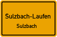 Kocherweg in 74429 Sulzbach-Laufen (Sulzbach)