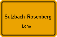 An Der Kläranlage in 92237 Sulzbach-Rosenberg (Lohe)