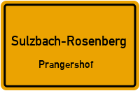 Straßenverzeichnis Sulzbach-Rosenberg Prangershof