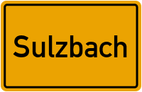 Wo liegt Sulzbach?