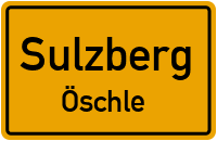 Wallerstraße in SulzbergÖschle