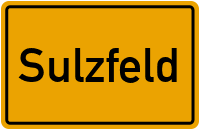 Wo liegt Sulzfeld?