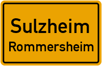 Außerhalb in SulzheimRommersheim