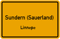 Linneper Straße in Sundern (Sauerland)Linnepe
