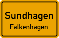 Straßenverzeichnis Sundhagen Falkenhagen