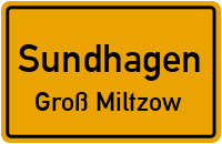 Straßenverzeichnis Sundhagen Groß Miltzow